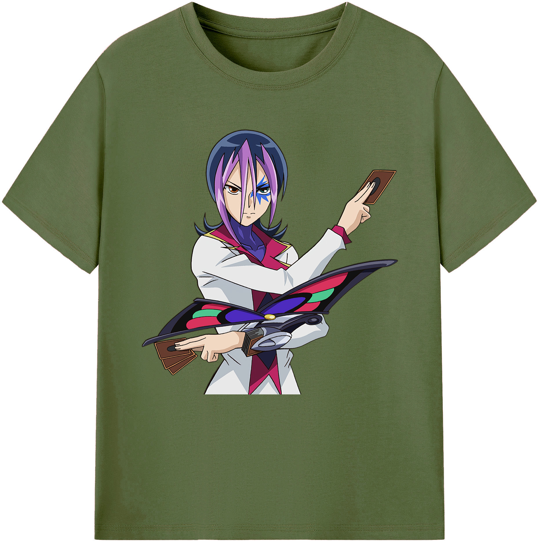 （画像用） 遊☆戯☆王 Yu-Gi-Oh! 綿100％半袖Tシャツ（フロントプリント）